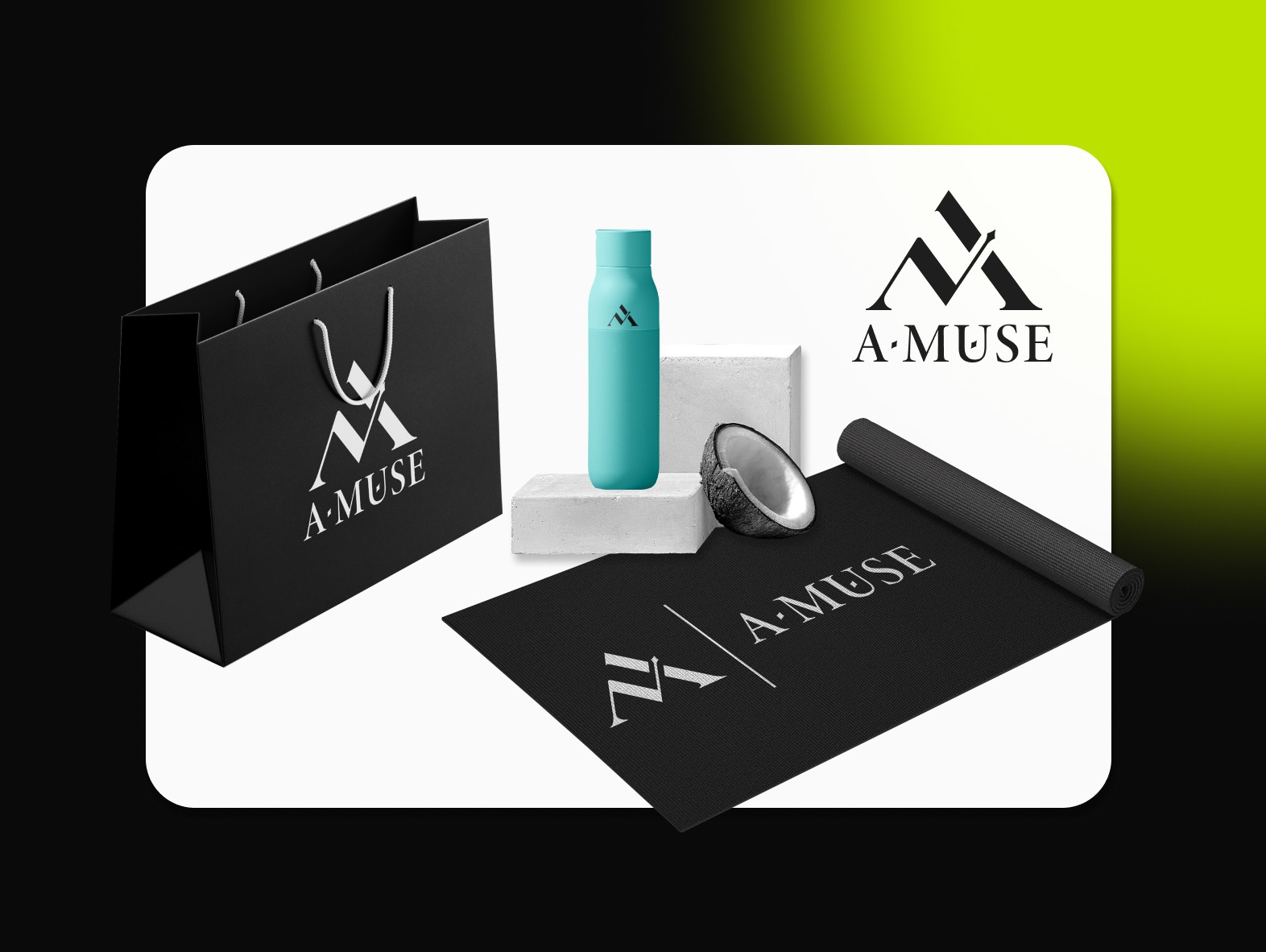 Amuse Logo & Branding