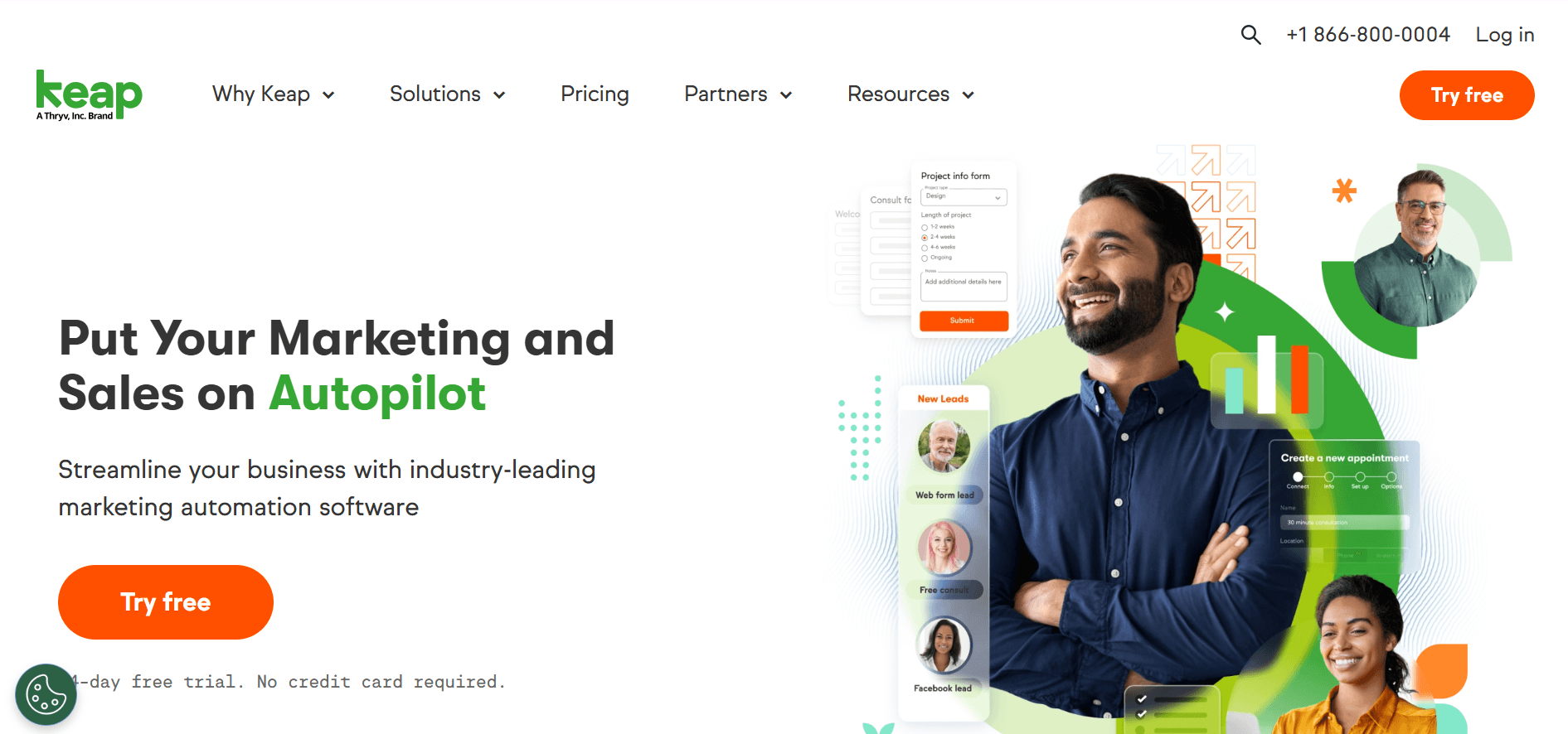 keap - Lead Nurturing Tools