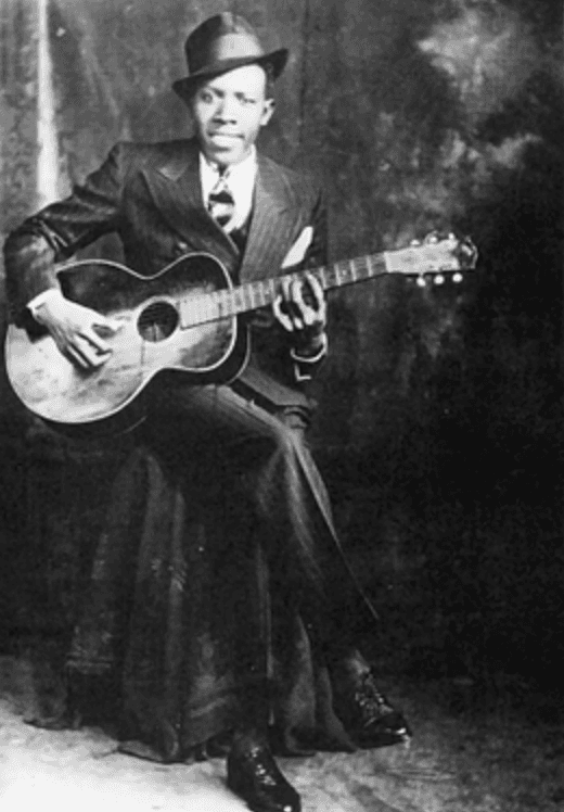 Early blues musician Robert Johnson