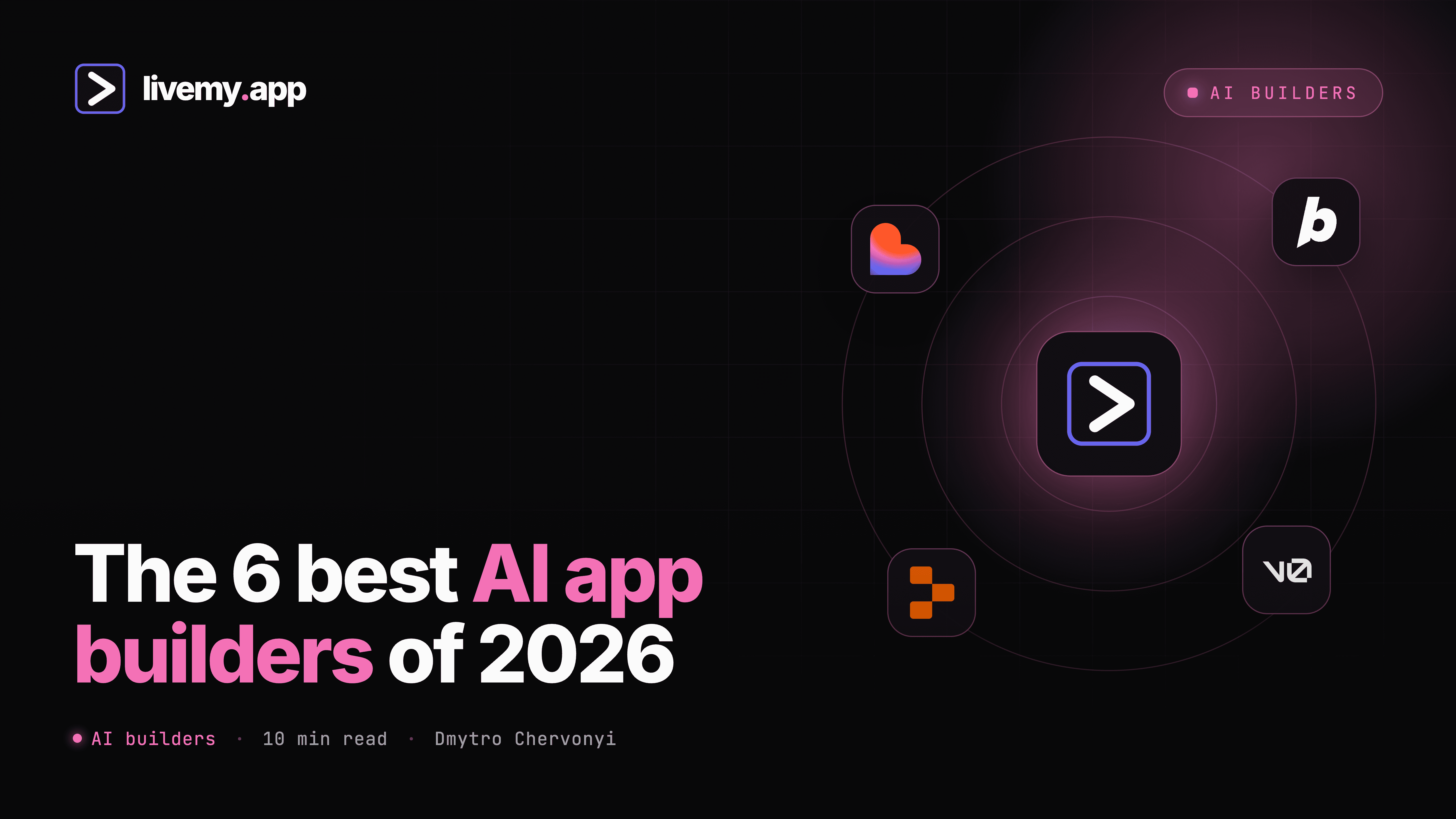 Best AI app builder 2026