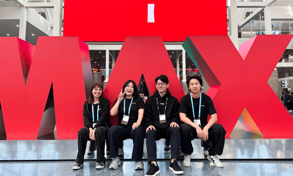 Selects by Cutback team at the Adobe MAX 2025 conference in Los Angeles