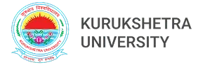 A colorful emblem featuring a vibrant sun and lotus design is positioned next to the bold text "Kurukshetra University," representing an institution offering UG/PG online degree programs and unbiased counseling services through platforms like EazyGrad.
