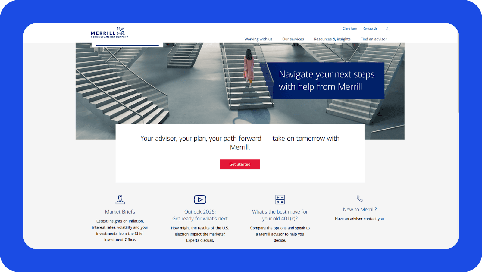 Merrill Lynch website