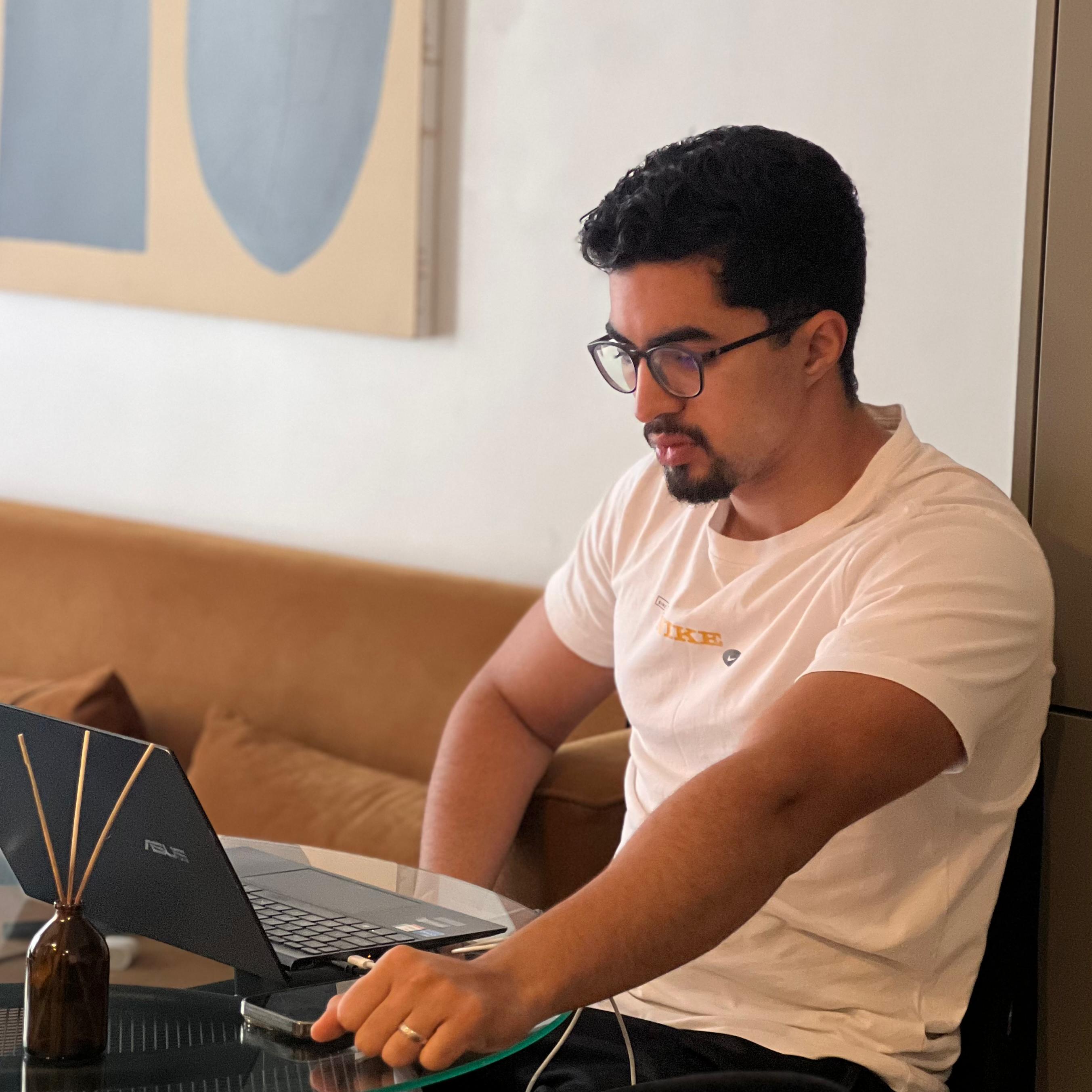 DJ playing in a club