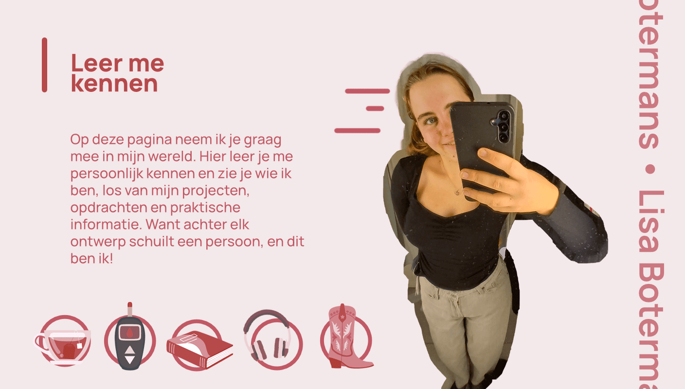 Graphic banner design by Lisa Botermans as part of meet-the-designer section