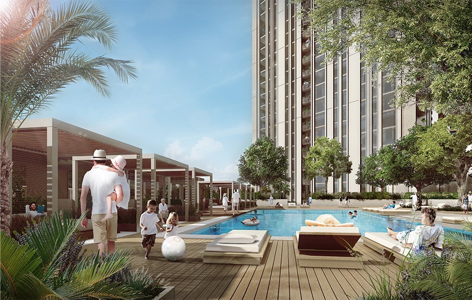 Emaar Harbour Gate Towers Swimming Pool Facilities