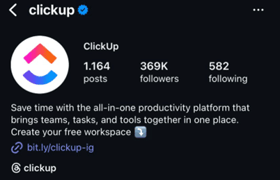 Marketing Spotlight: ClickUp Marketing Strategy Social Media Strategy