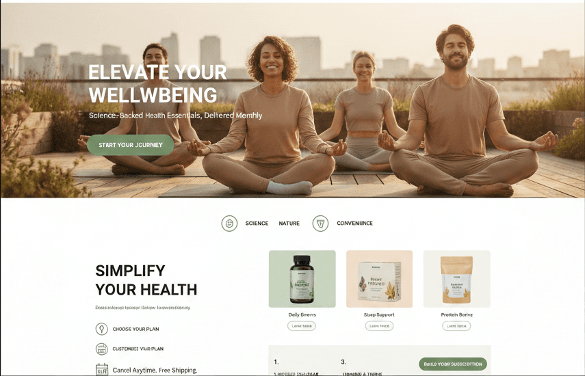 US-based subscription ecommercebrand for sale