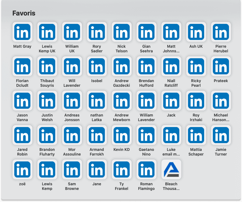 LinkedIn Engagement Technique With Safari and Google Chrome Favorites  | Breakcold