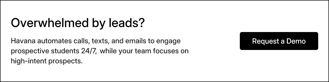 Overwhelmed by leads?