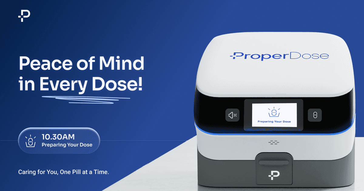 Privacy Policy | Properdose Automated Pill Dispenser + 15 day Trial