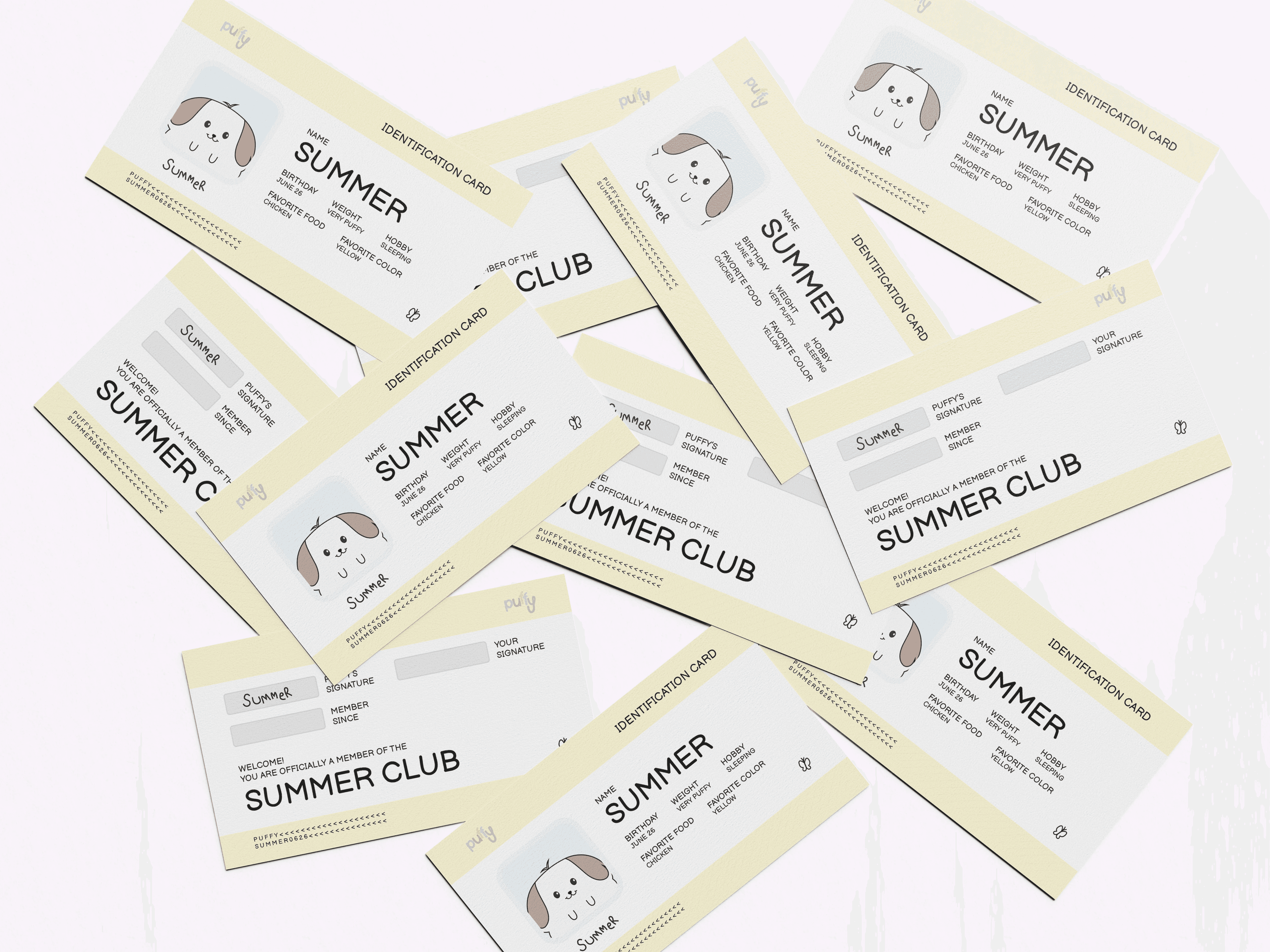 Brand identity social media and website design for filipino local cute plushie toy in Makati Philippines