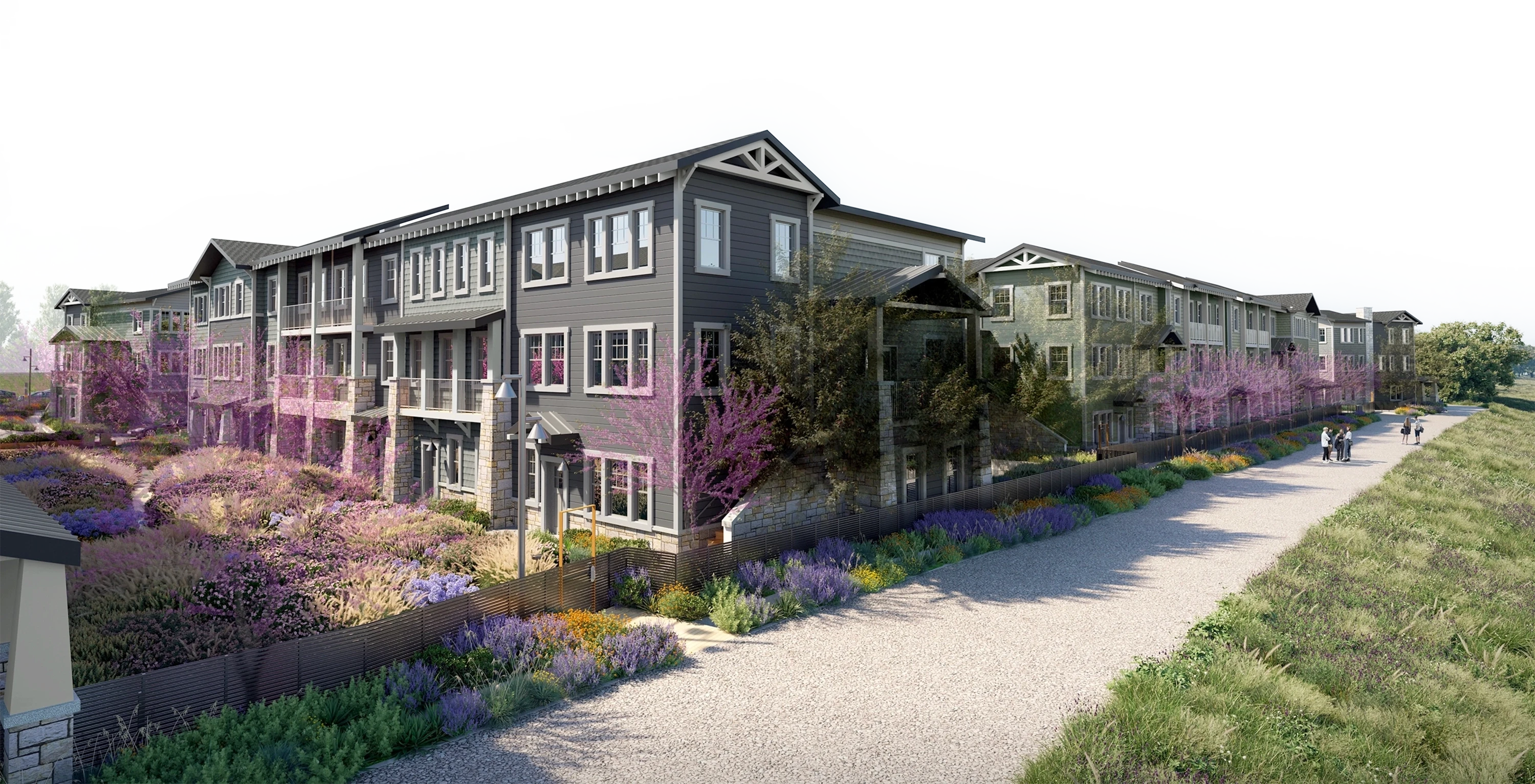 Positas Park Townhomes Rendering 1