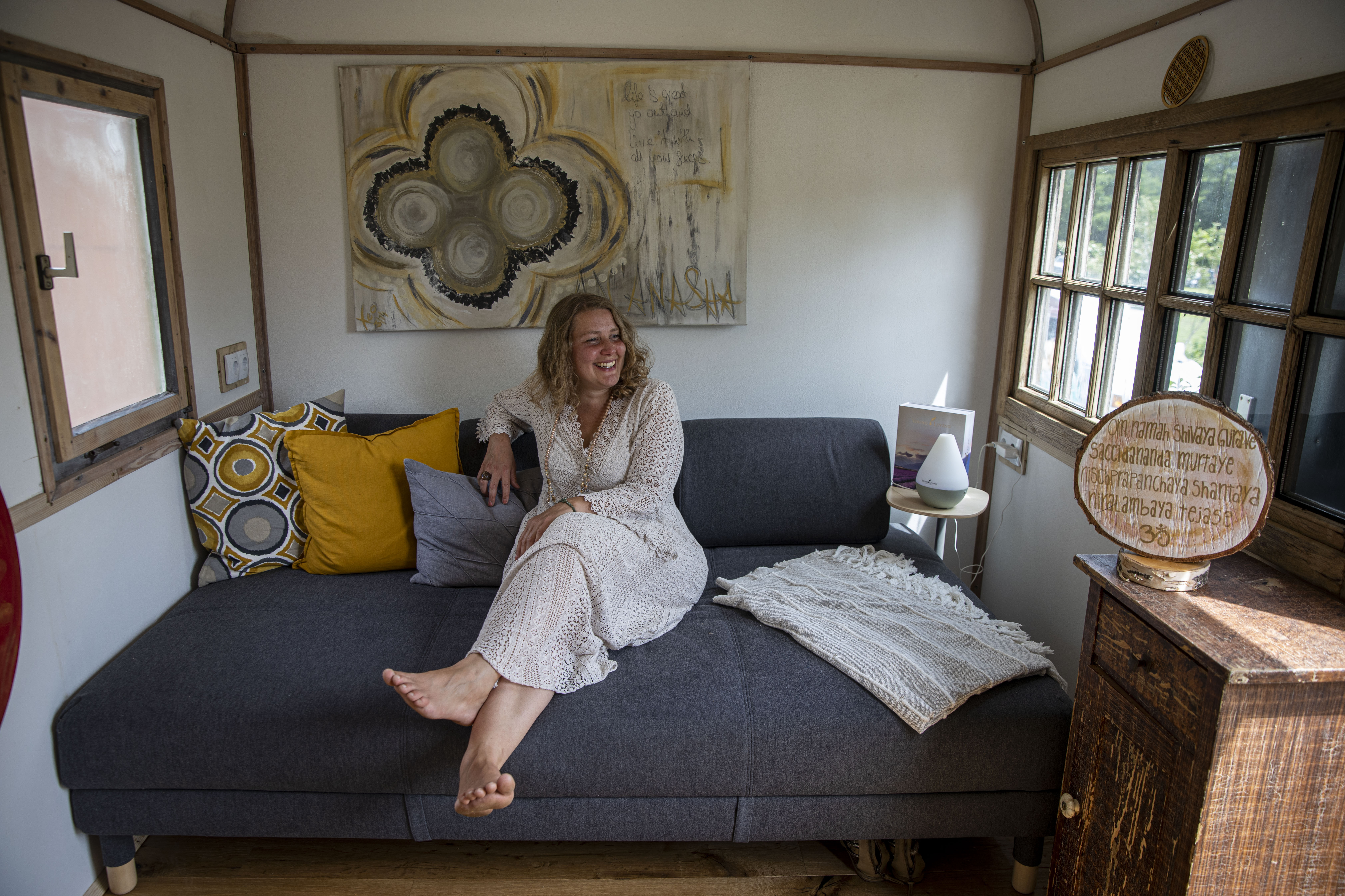 Tiny House auf dem Testimonial Kundenbewertung auf dem Hofgut Langenborn