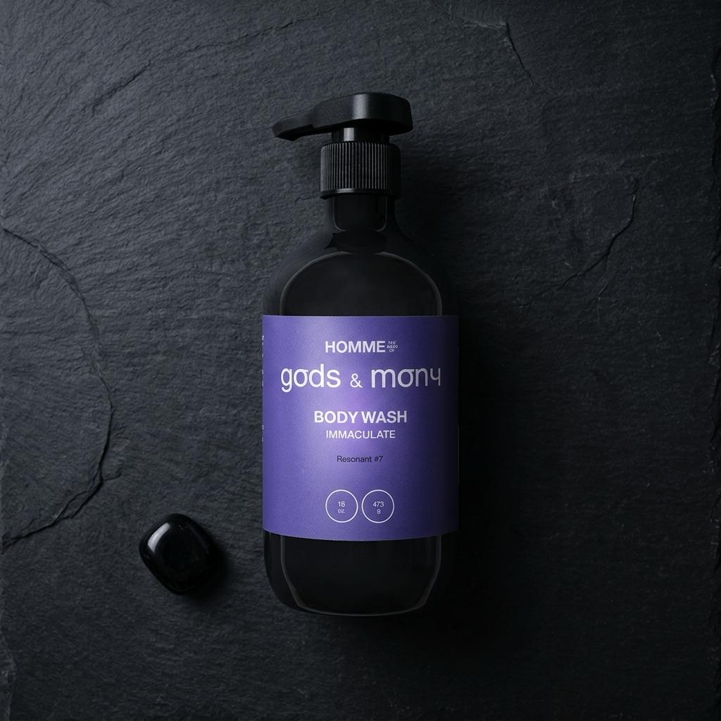 Men's skin wash — HOMME clean formula by Gods and Mony