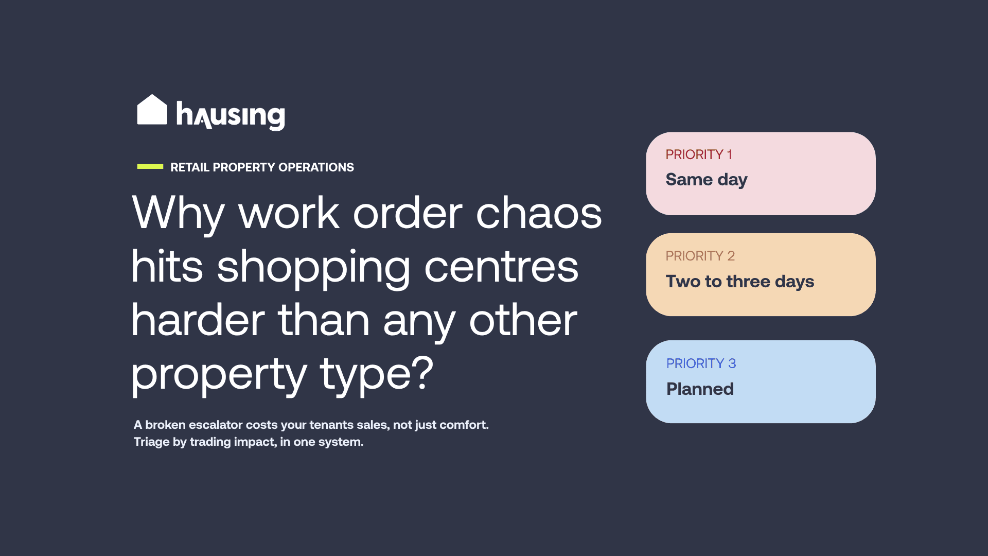 Why work order chaos hits shopping centres harder