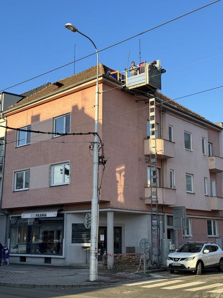Původní stav prostoru před realizací.