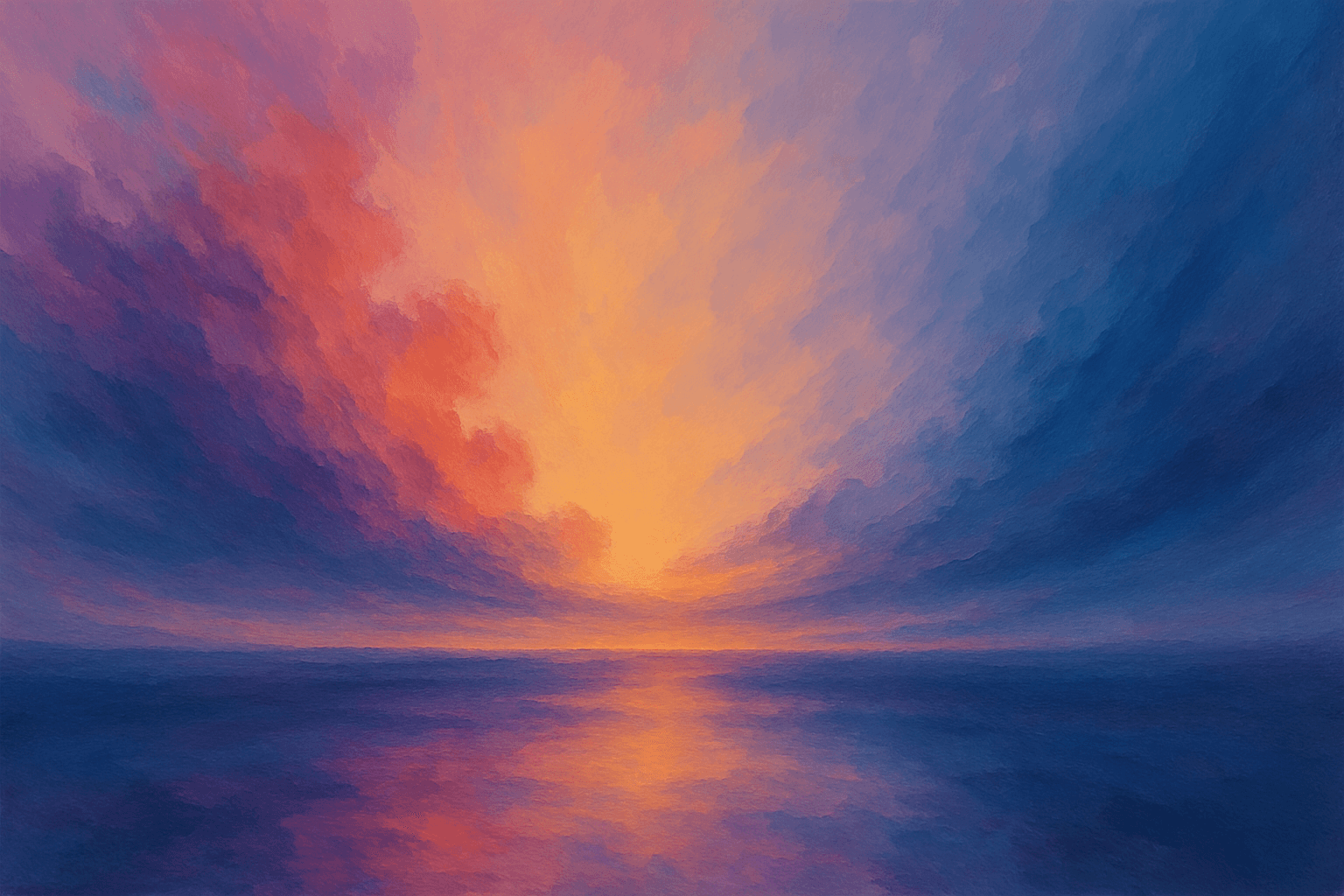 A young person with curly hair smiles at the camera while sitting in front of a laptop against a dark background.