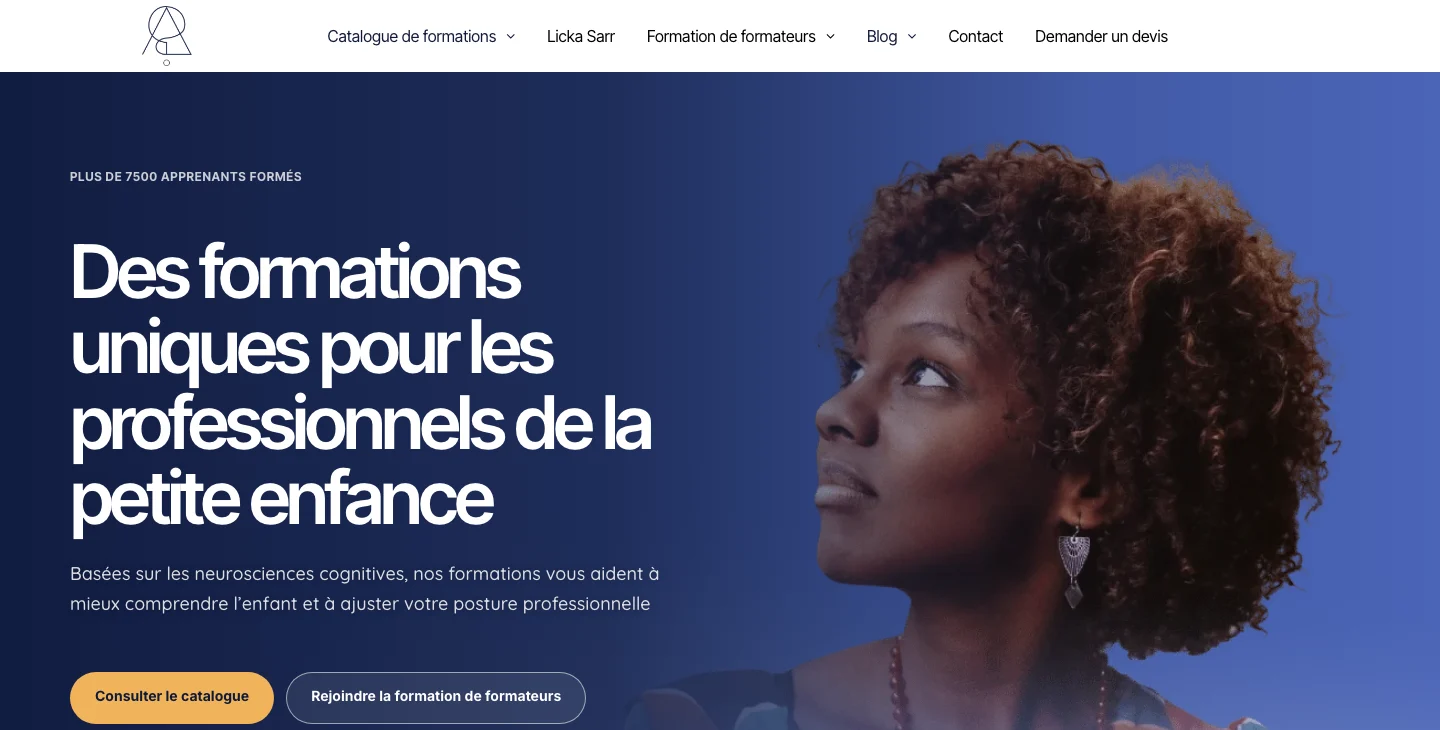 L’ancien site