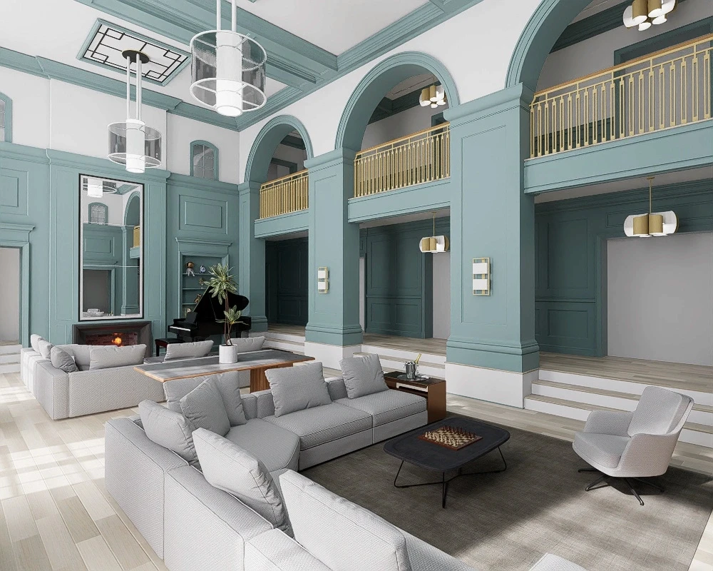 Living room render