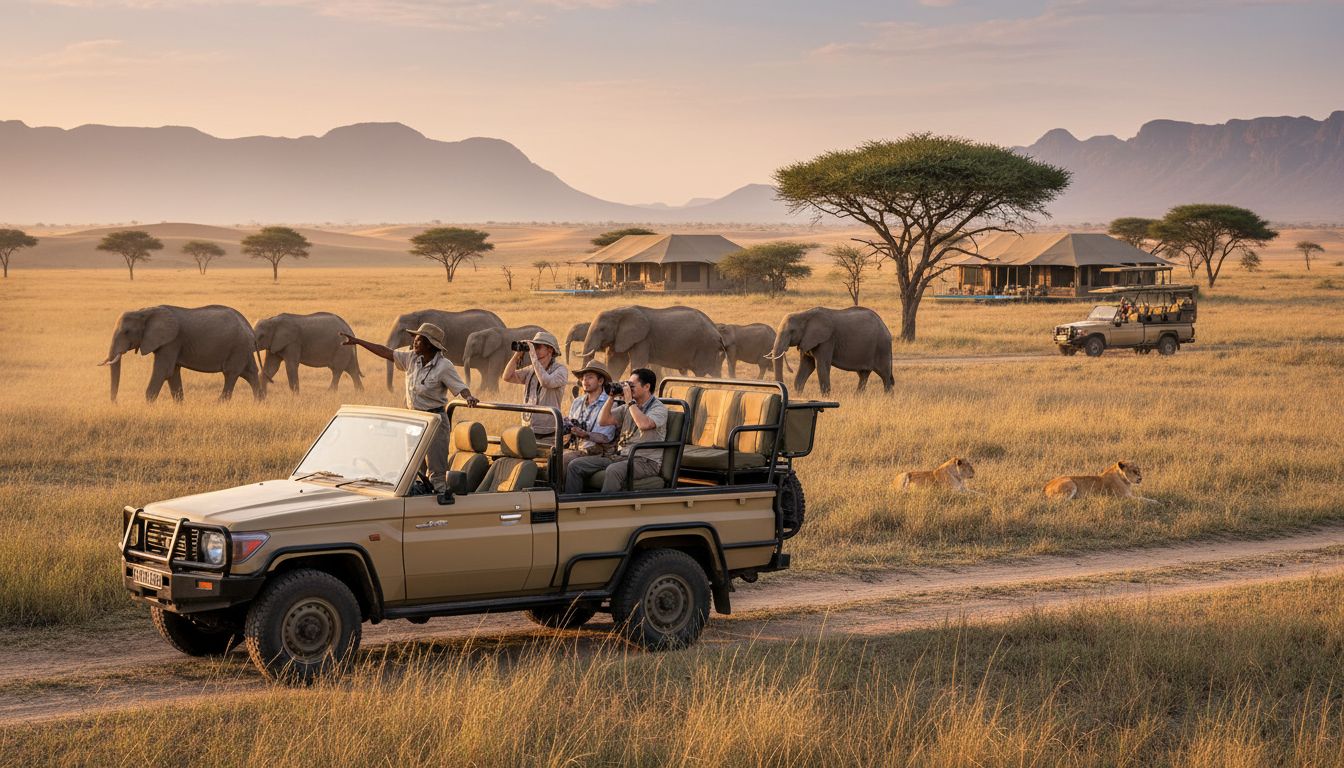 African safari wildlife