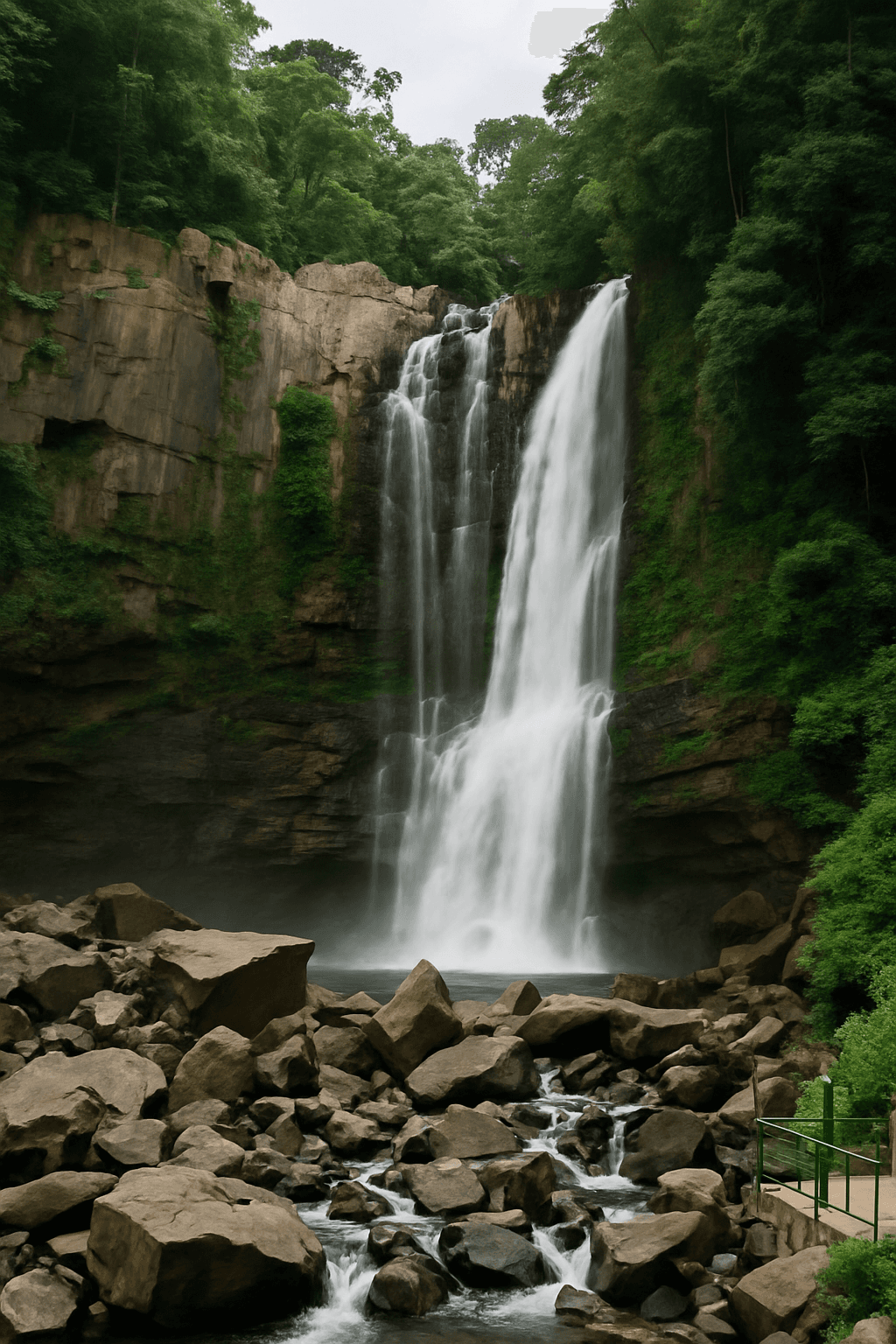 Nauyaca Waterfalls view during daytime