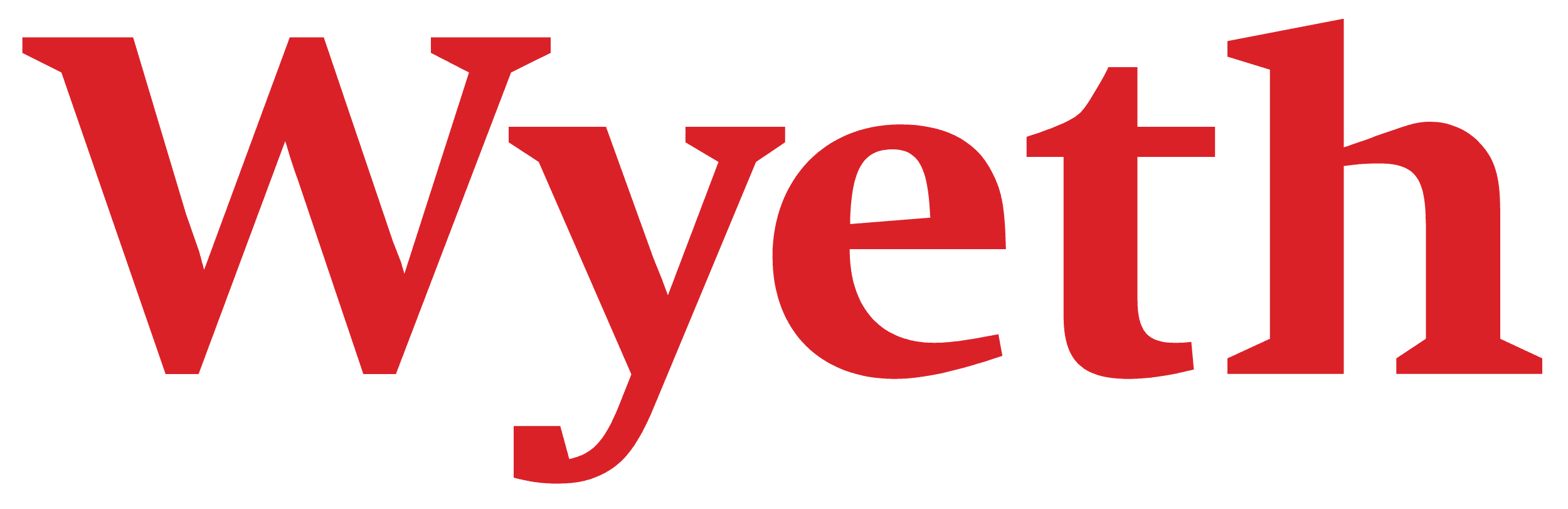 Logo of wyeth