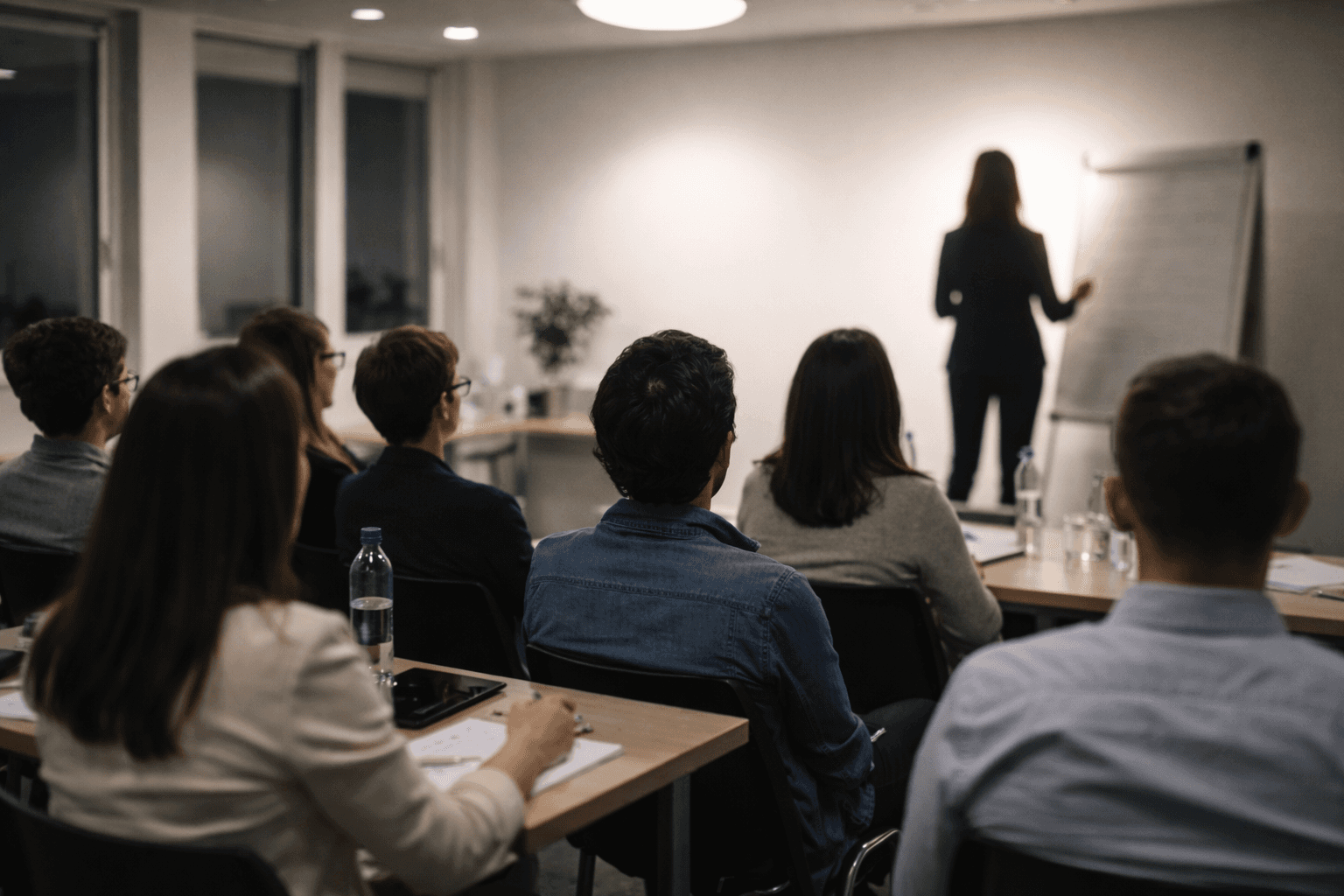 people sitting on chair in front of laptop computers