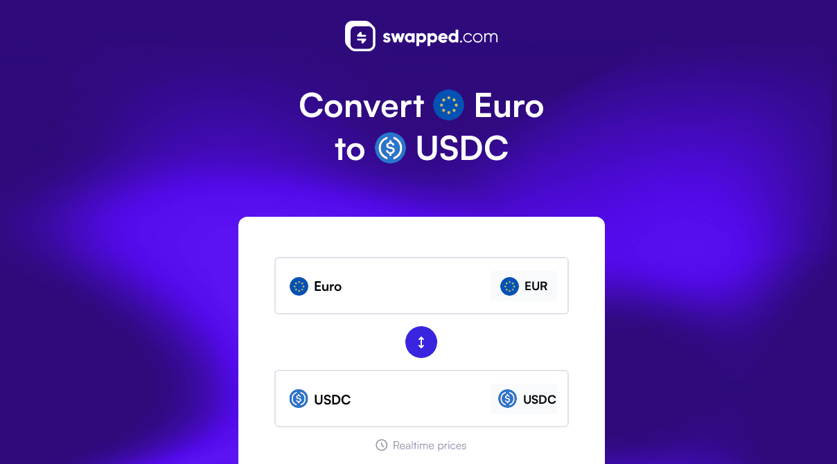 Convert Euro (EUR) to USDC (USDC)