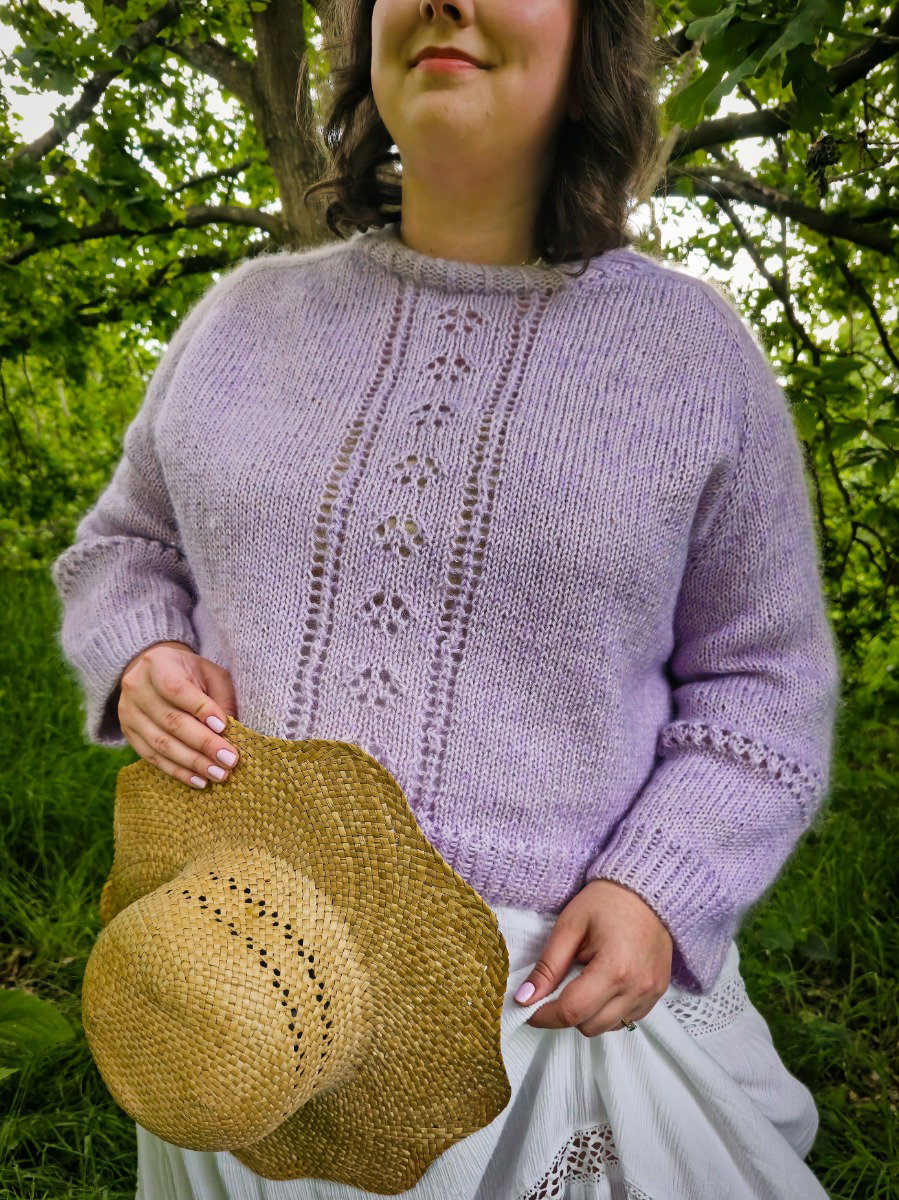 Paulina Sweater knitting pattern, photo 2