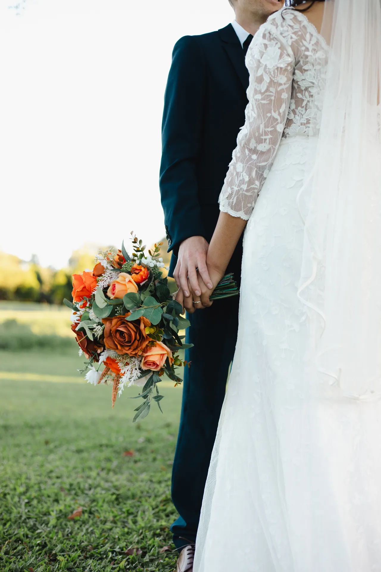 woman in white wedding dress