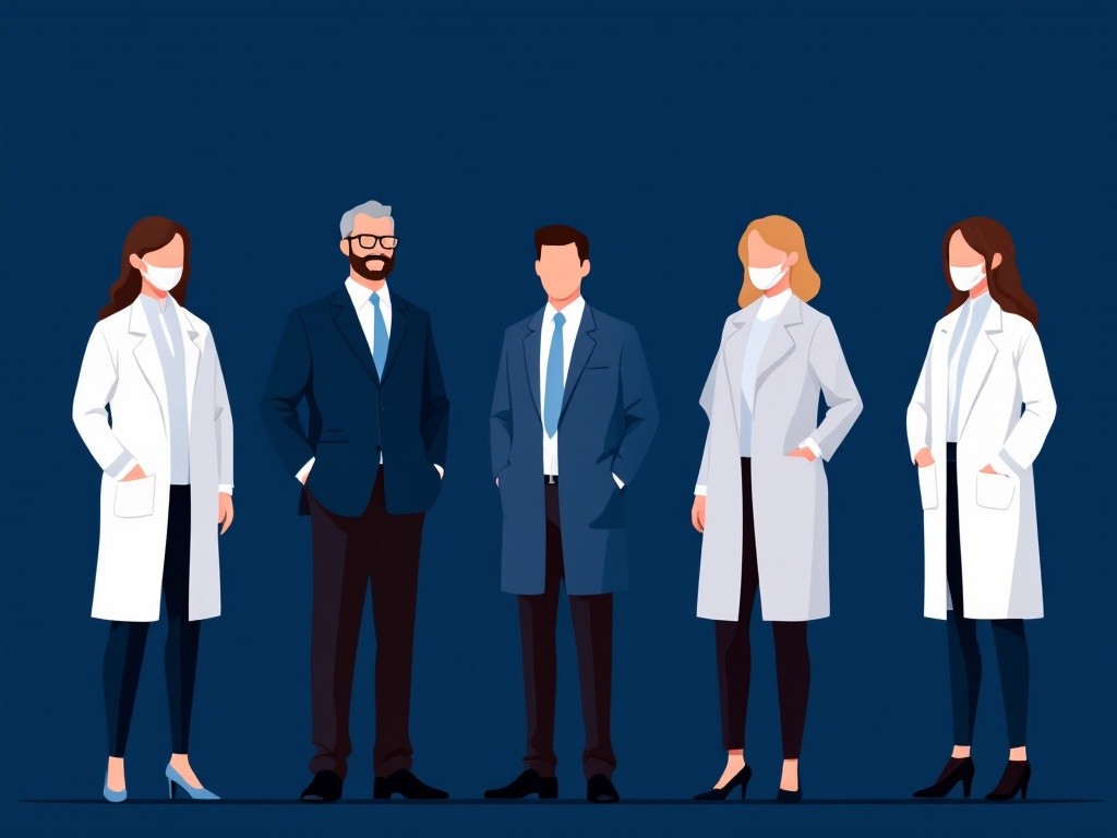 Digital image depicting dentists discussing dental antibiotic guidelines in 2025