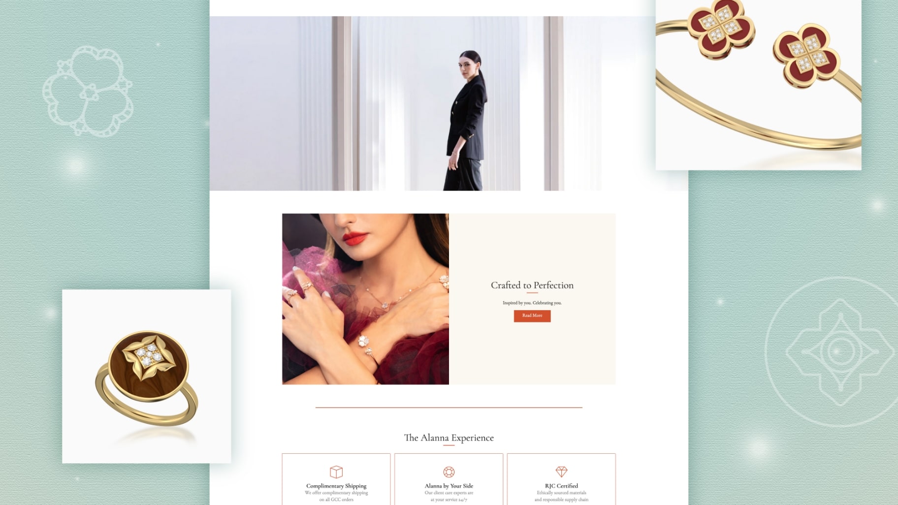 Alanna Jewelry Case Study - Website