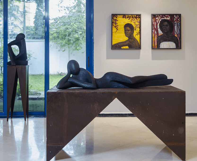 Installation Image | Black Figuration is Alive and Well, | Courtesy of O'DA Art 