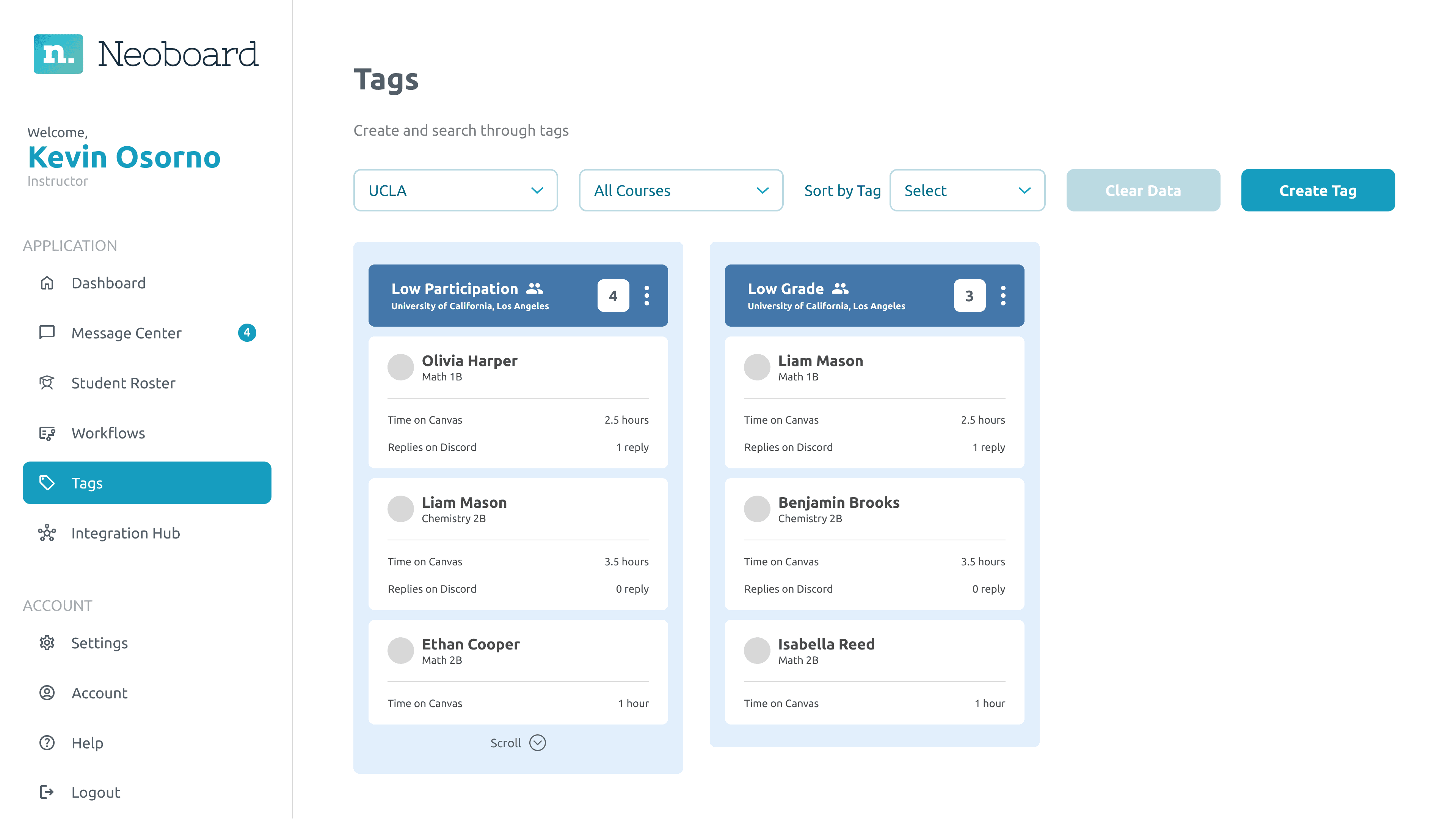 Neoboard design system overview