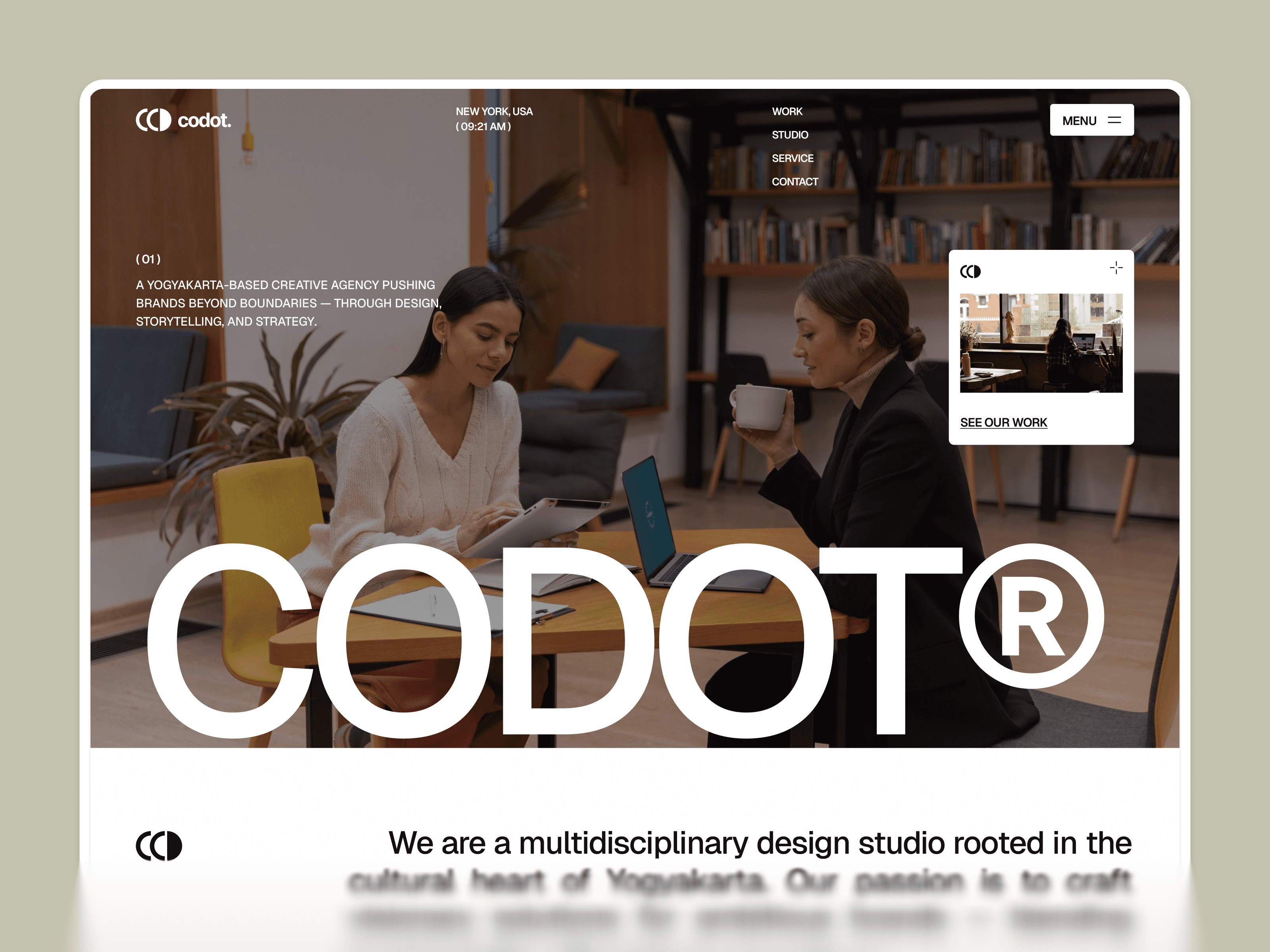 marketing agency framer template