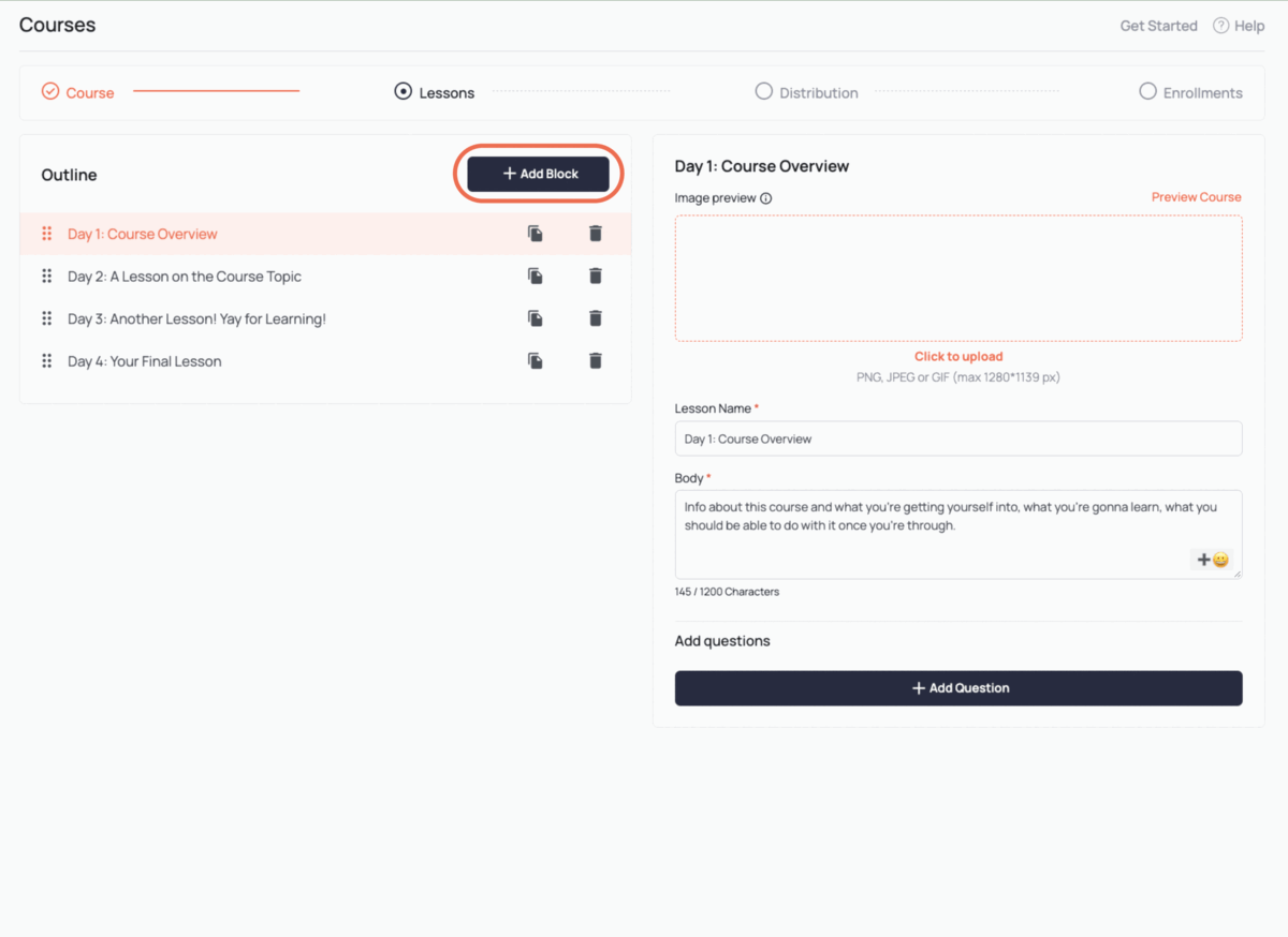 One-click confidence lift in Arist courses
