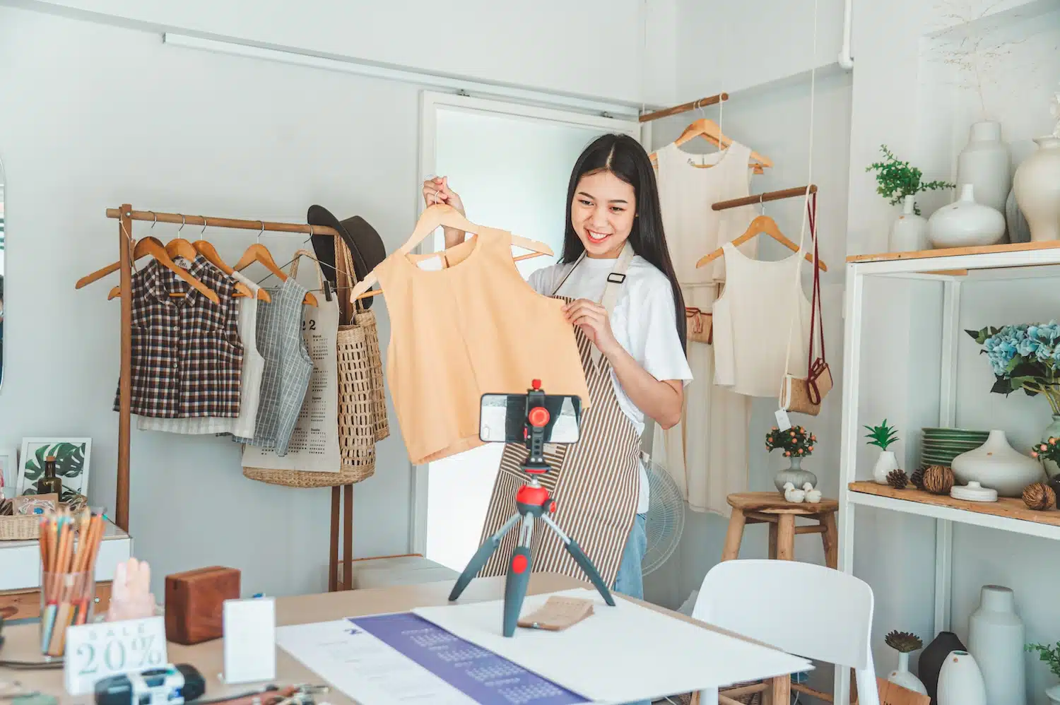 woman selling on tiktok - How Much Does It Cost to Sell on Tiktok