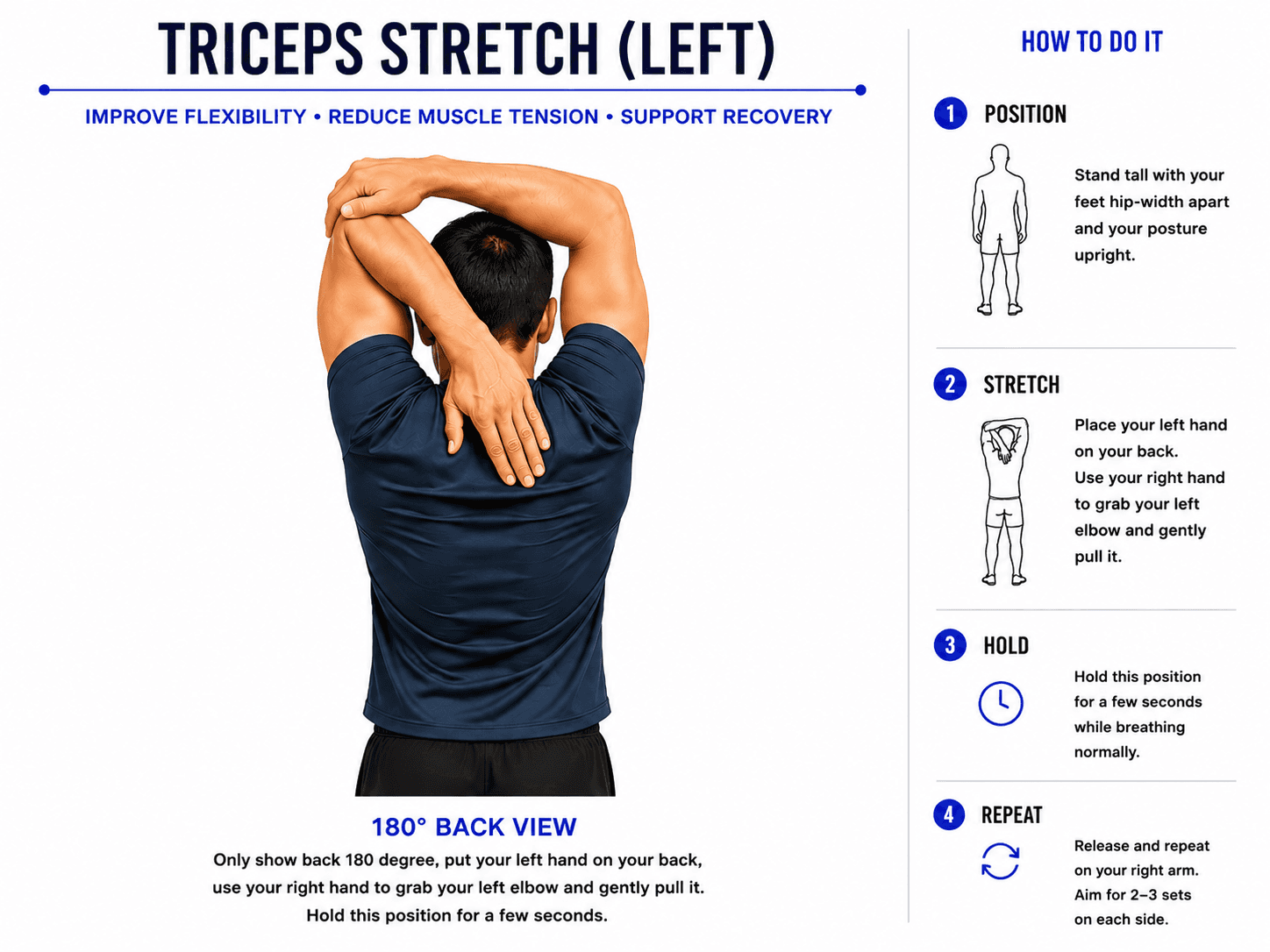 Triceps Stretch Left Exercise