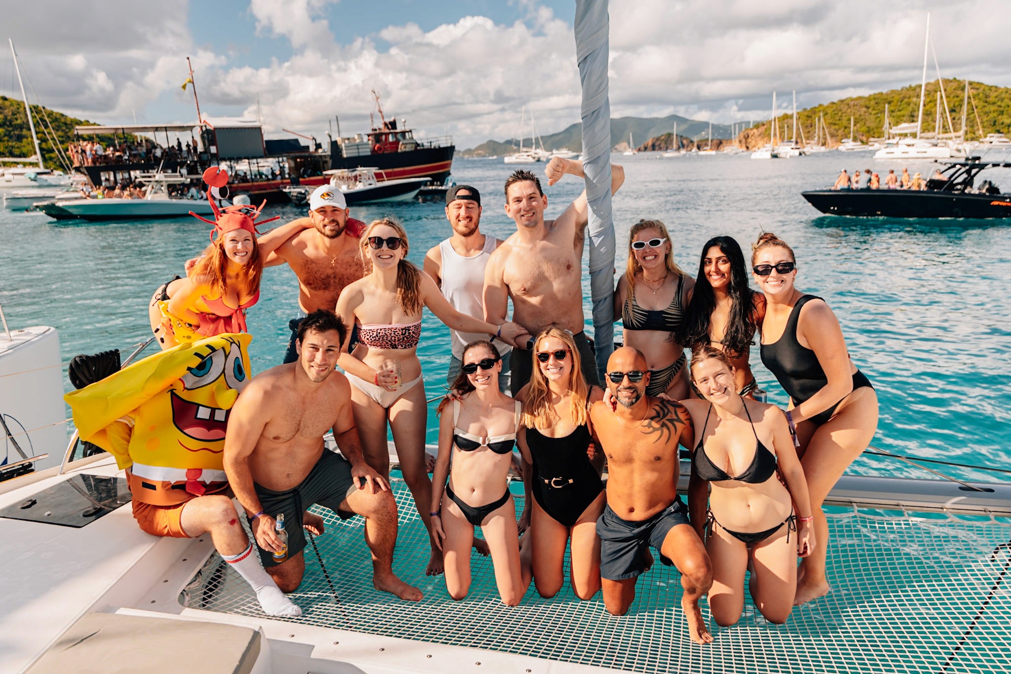 Social and lifestyle moments from Yacht Week BVI captured for long-term brand content use