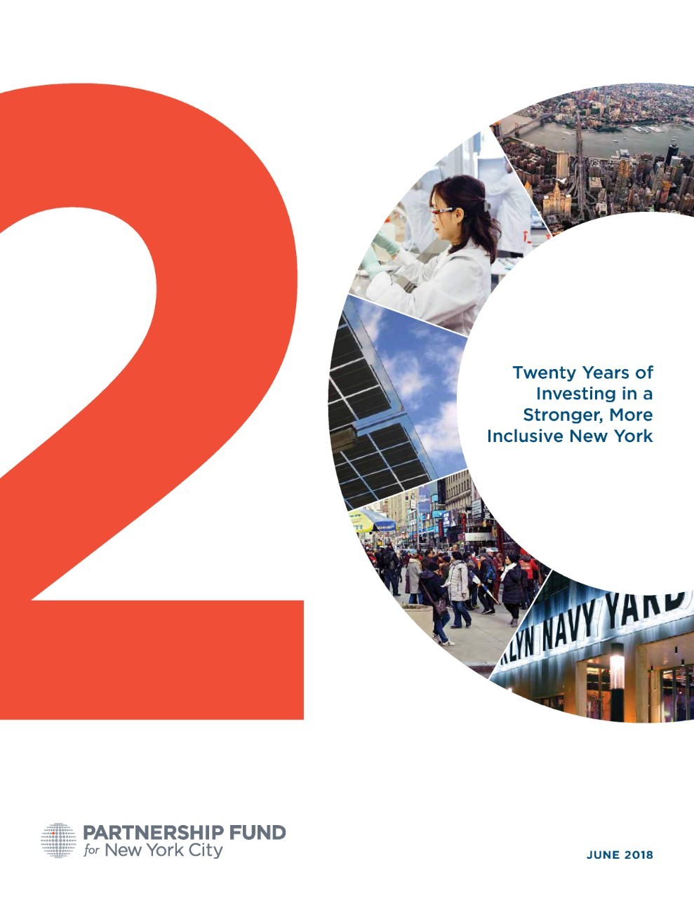 Report cover: Closing the Gap: New York's Decade of Growth in Life Sciences
