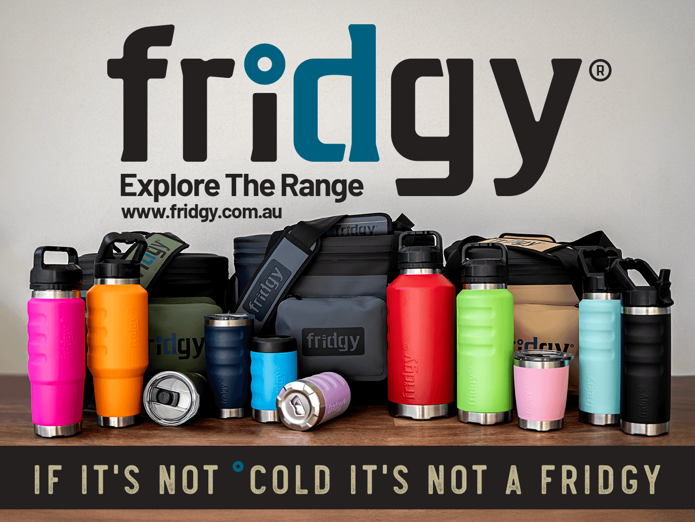 Fridgy website design and brand communication direction, UX and brand strategy, Telling Designs Perth