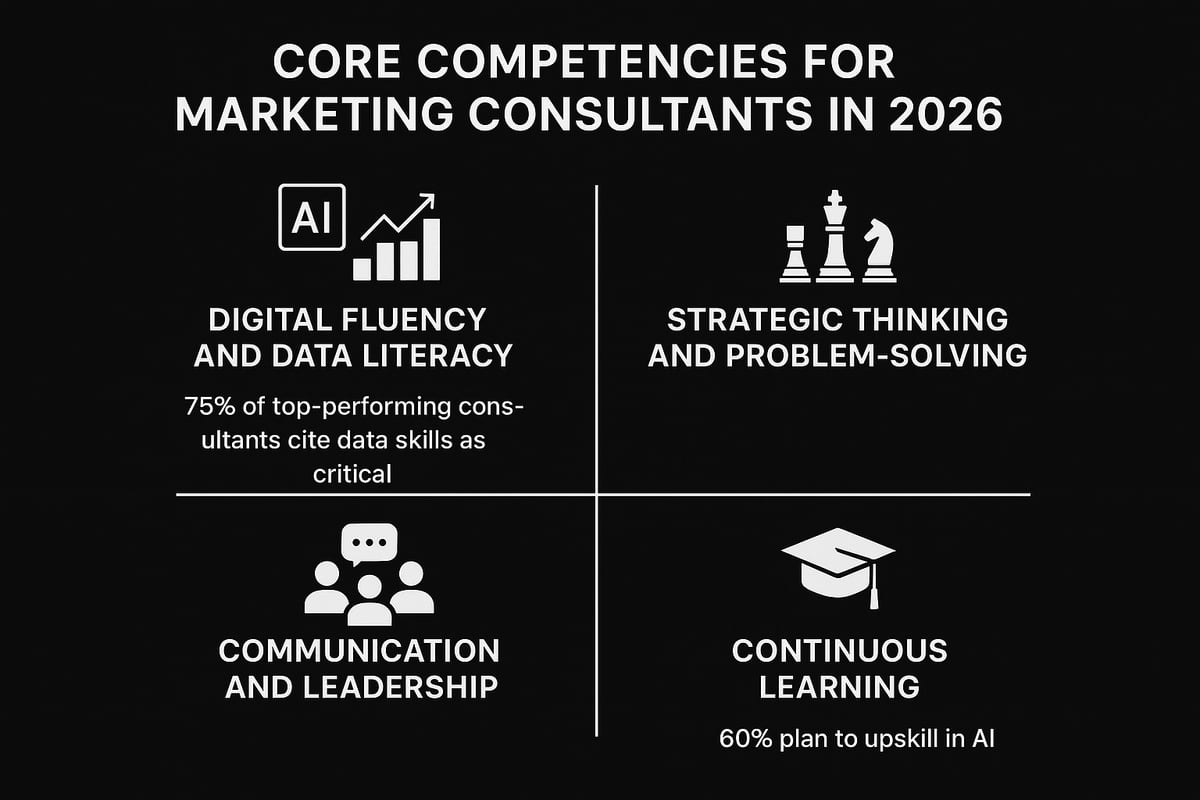 Core Competencies and Skills for Marketing Consultants in 2026