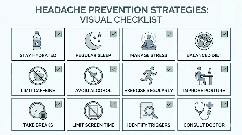 12 proven strategies to prevent GLP-1 headaches checklist