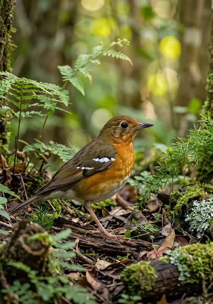 Orange Ground Thrush