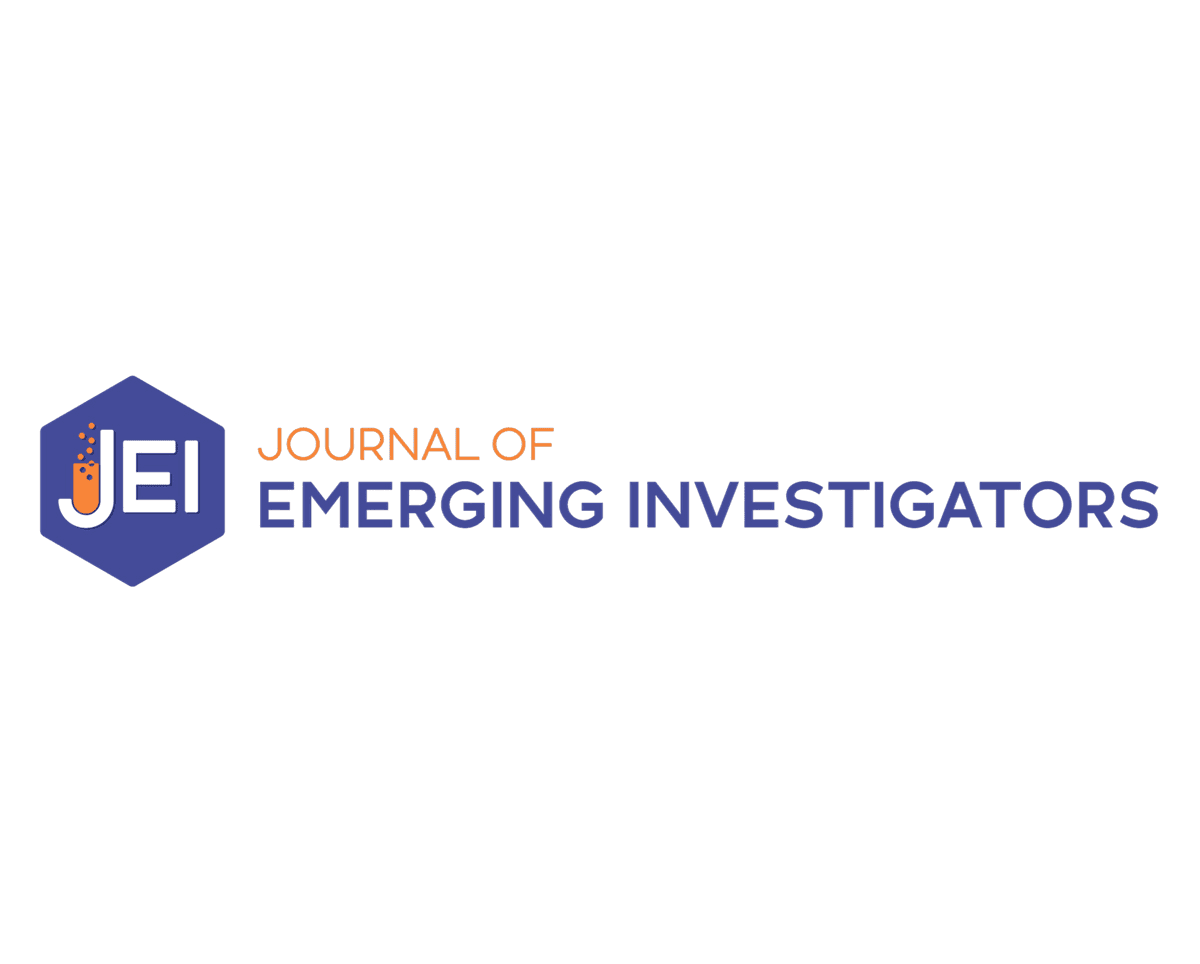 High school student submitting research paper to Journal of Emerging Investigators on a laptop