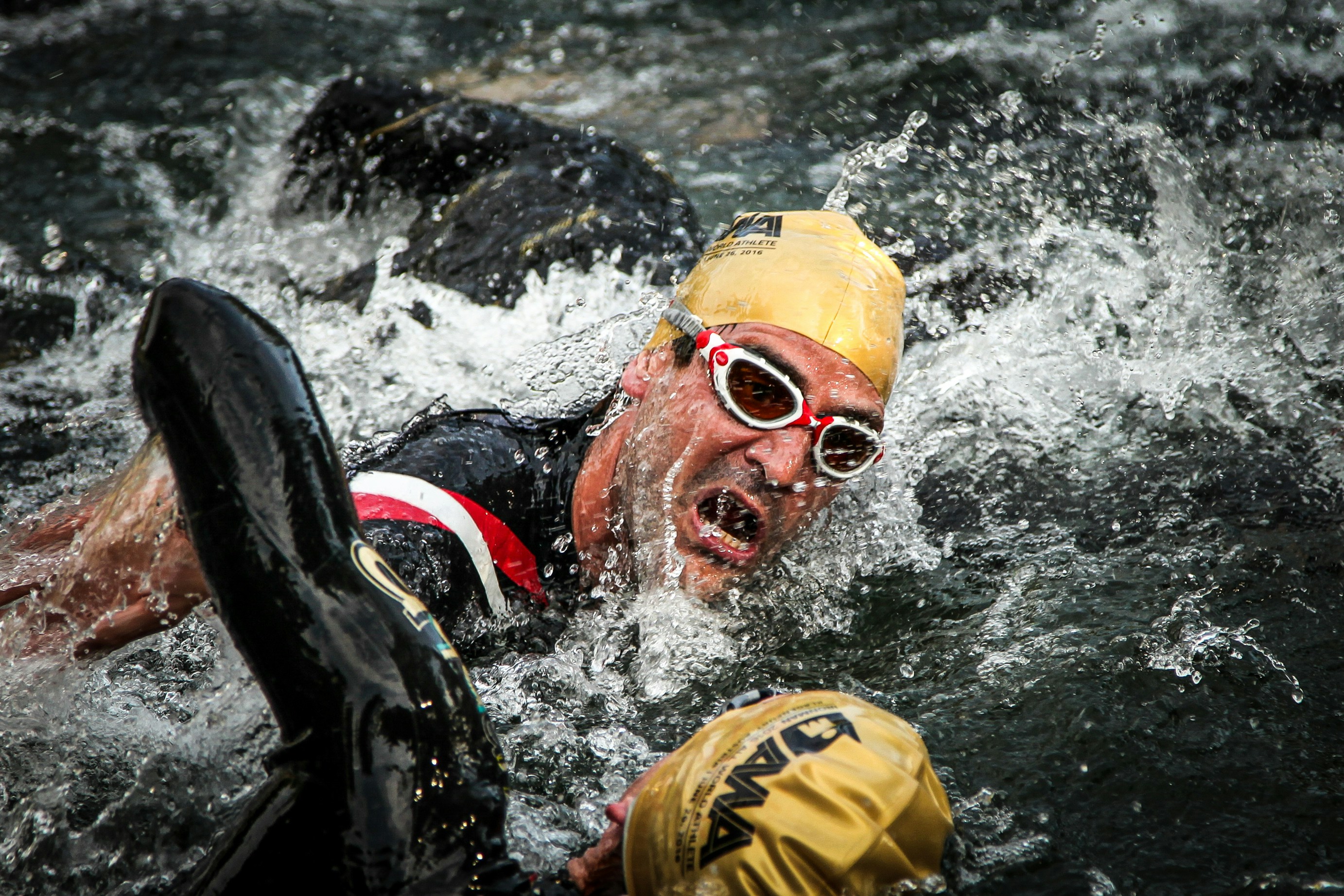 open water swimming