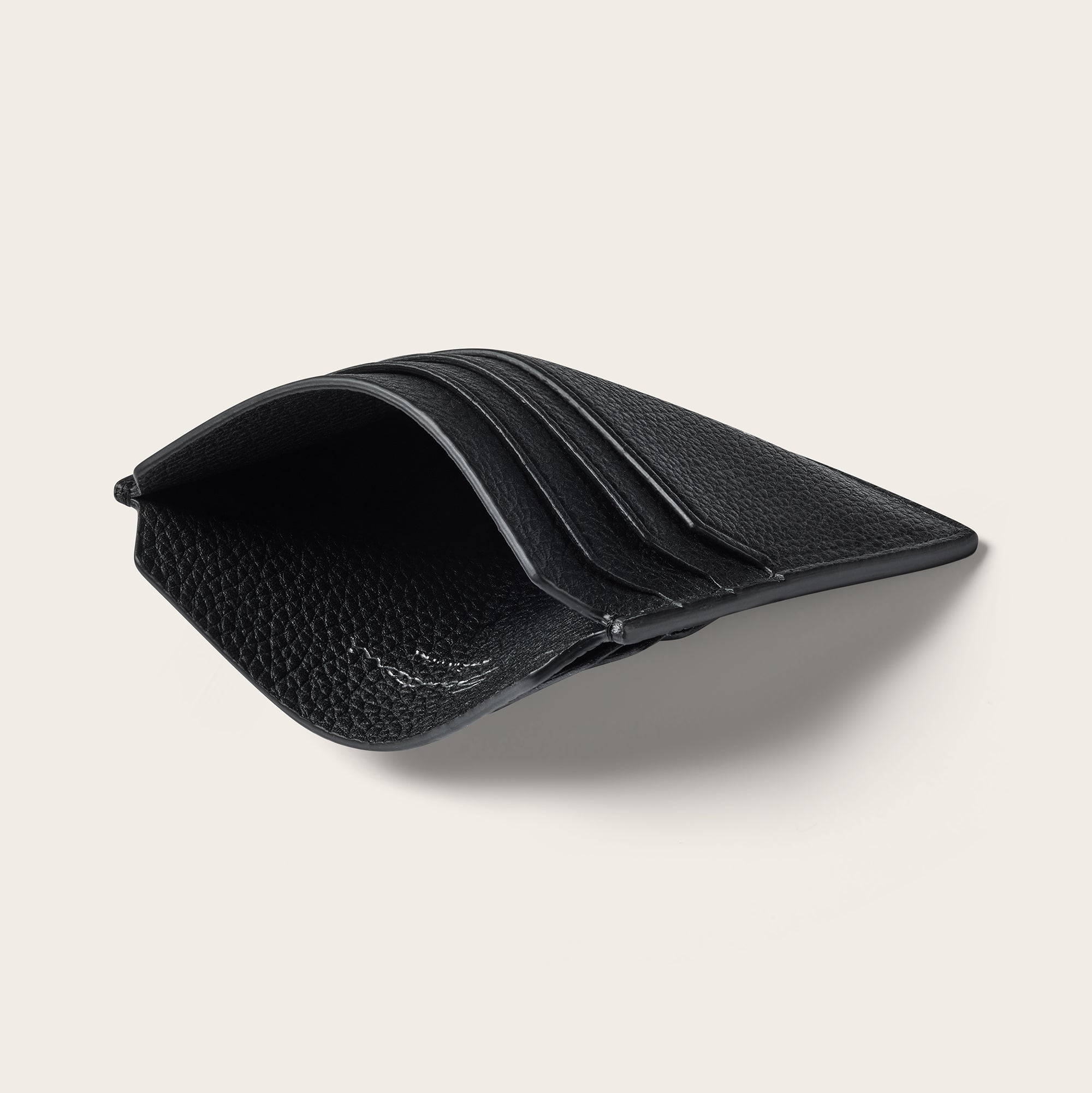 Tumbled Leather Credit Card Holder - Mandelli UK