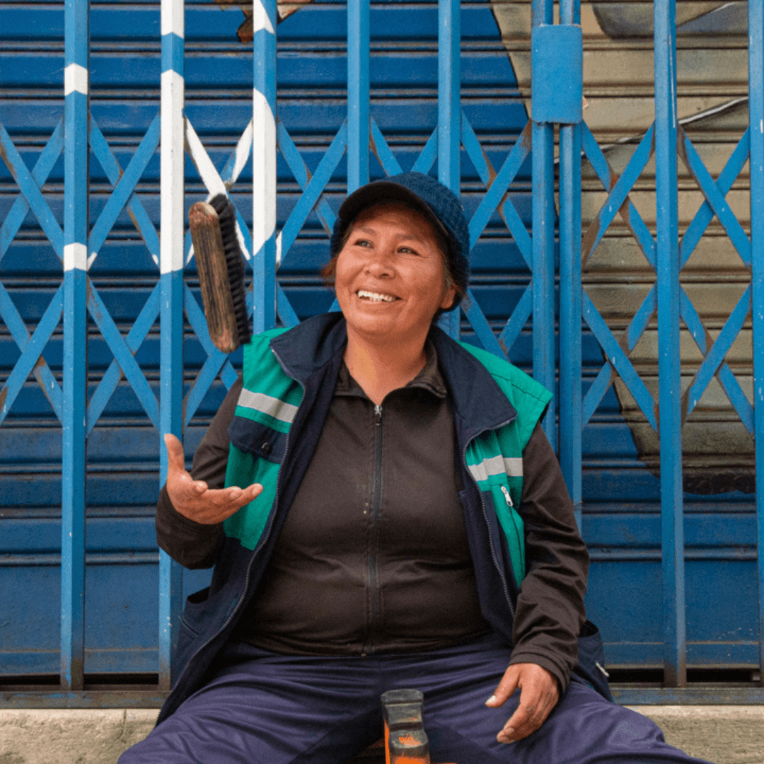 la paz portrait 