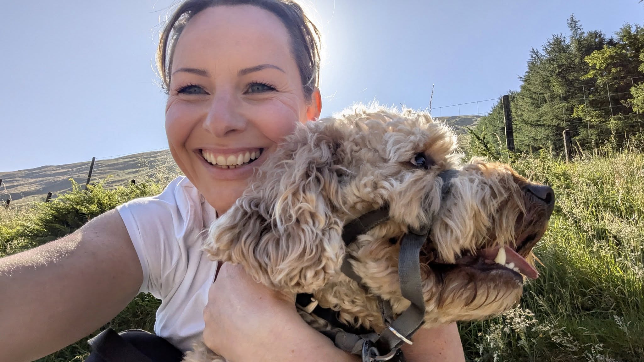 tessa morgan lady holding camera